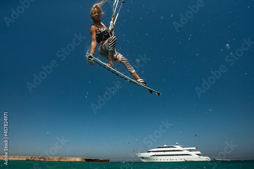 Kiteboarding sport