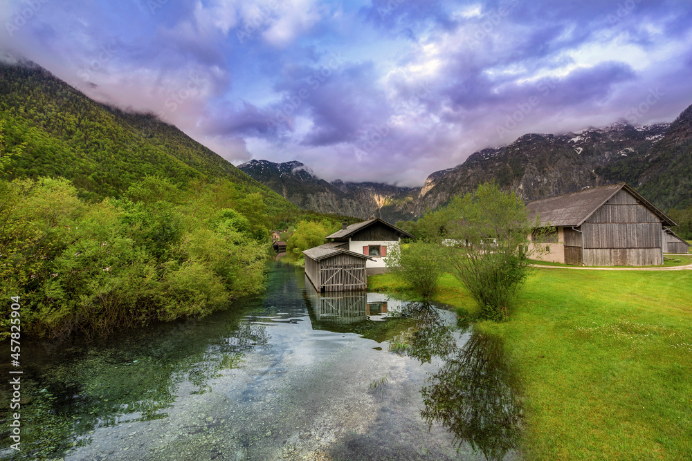 Fototapeta premium lake in the mountain