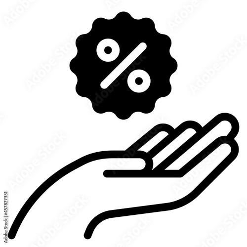 give glyph icon