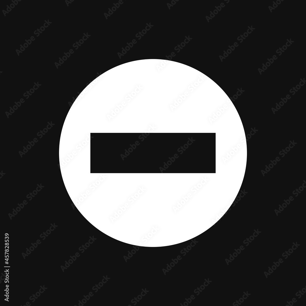 No entry or Do not enter sign on grey background No entry or Do not enter sign on grey background