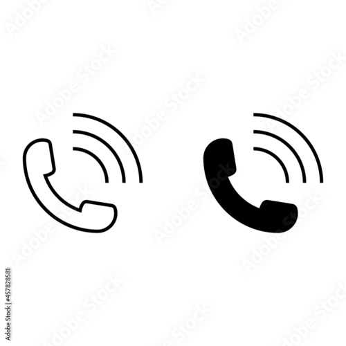 Phone Call vector icon