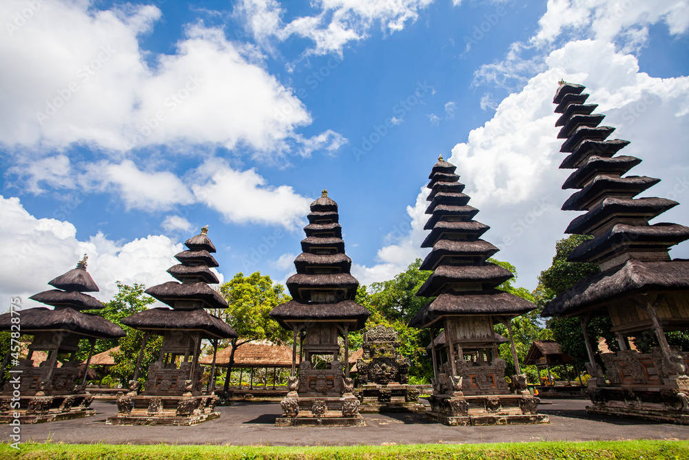 Traditional balinese hindu Temple Taman Ayun in Mengwi. Bali, Indonesia. Traditional balinese hindu Temple Taman Ayun in Mengwi. Bali, Indonesia.