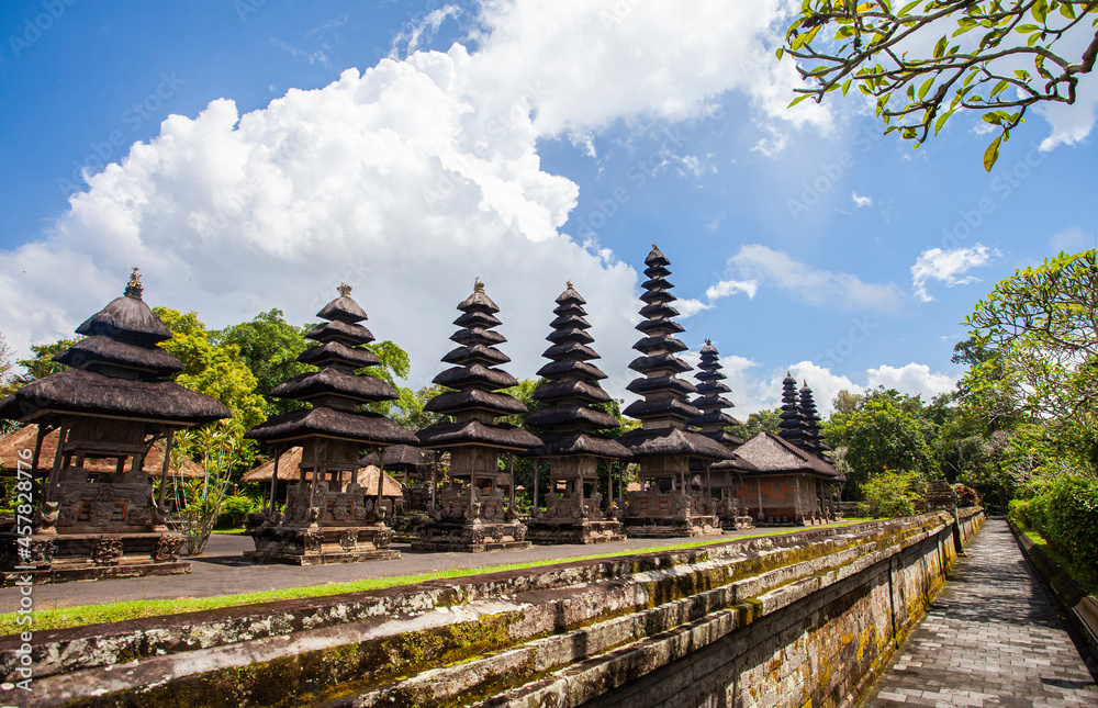 Traditional balinese hindu Temple Taman Ayun in Mengwi. Bali, Indonesia. Traditional balinese hindu Temple Taman Ayun in Mengwi. Bali, Indonesia.