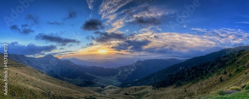 Sonnenaufgang in Andorra