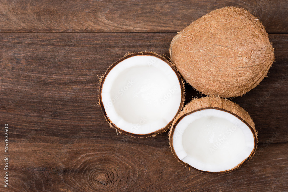 coconut milk and coconut