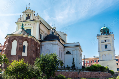 St. Anne Church or Kosciol sw. Anny in Warsaw, Poland photo