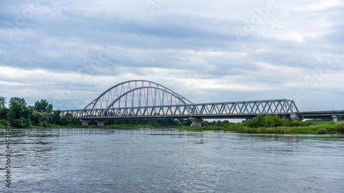 Bridge over the Elbe in Lutherstadt Wittenberg
