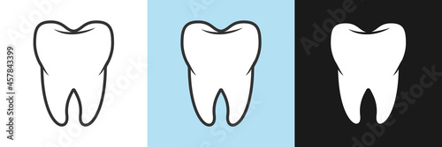 Zahn Vektor Illustration