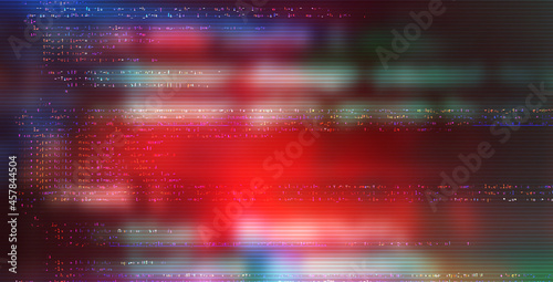 Futuristic Digital Technology Vector Background. Cyber Attack, Ransomware, Malware, Scareware