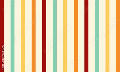 Abstract Multi color Vertical Striped Seamless Vector Illustration Pattern Background.