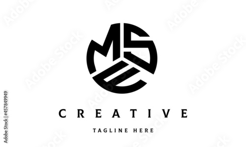 MSF creative circle three letter logo
