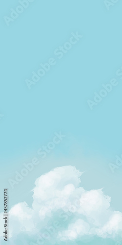Blue Sky Illustration