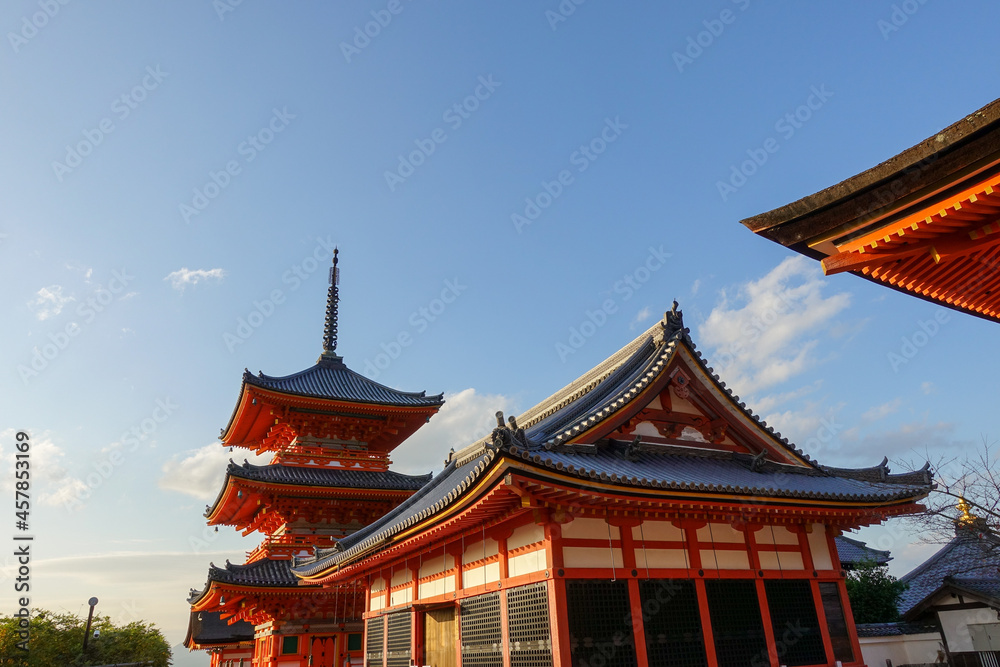 Kiyomizu Temple, Buddhist temple,  in Kyoto, Japan