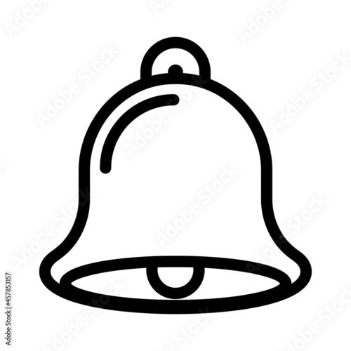 ベルのアイコン　bell vector icon photo