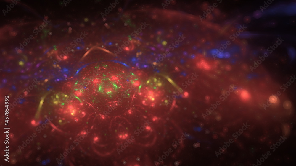 Fototapeta premium 抽象的な宇宙のような背景