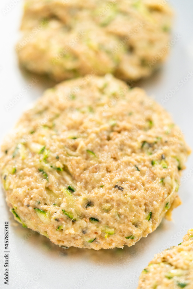 Fototapeta premium Zucchini cakes