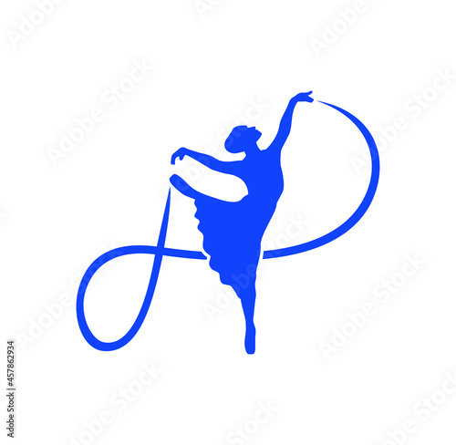 Silhouette ballet design illustration vector eps format , suitable for your design needs, logo, illustration, animation, etc.
