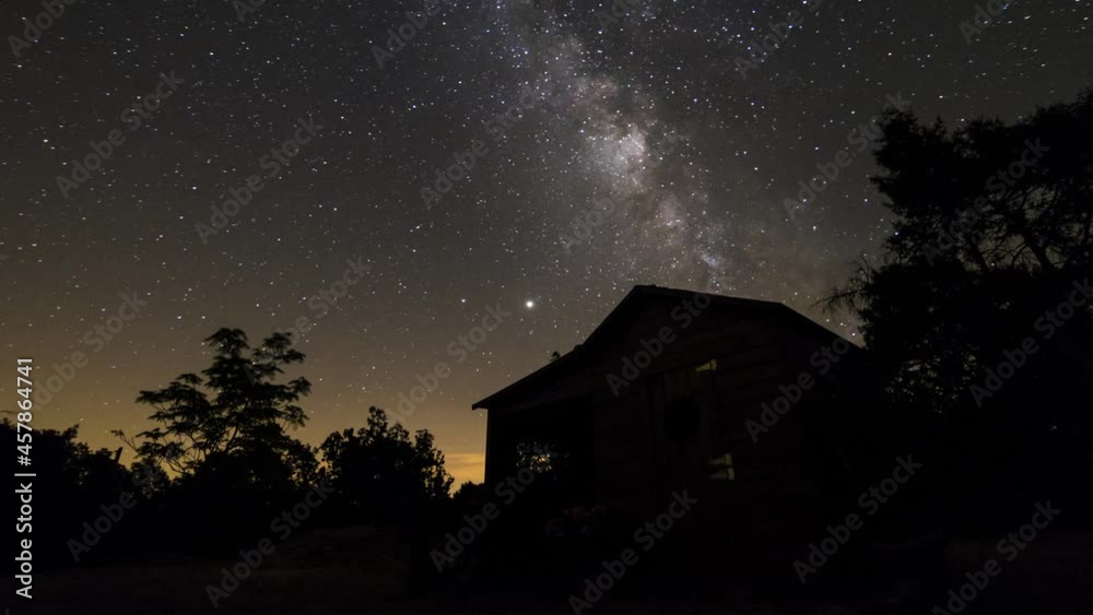 Time-lapse voie lactée Ardèche Time-lapse voie lactée Ardèche