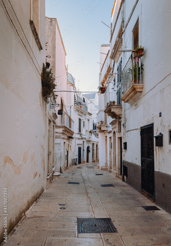 Alley in the historic center of Martina Franca