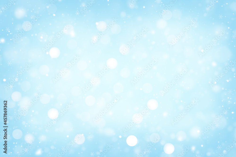 blue lights holiday bokeh. Abstract winter time background. blue lights holiday bokeh. Abstract winter time background.