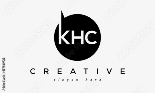 KHC creative circle letters logo design victor photo