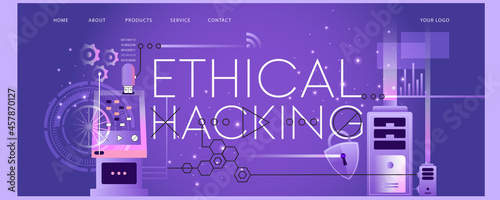  Ethical Hacking Cyber Security banner