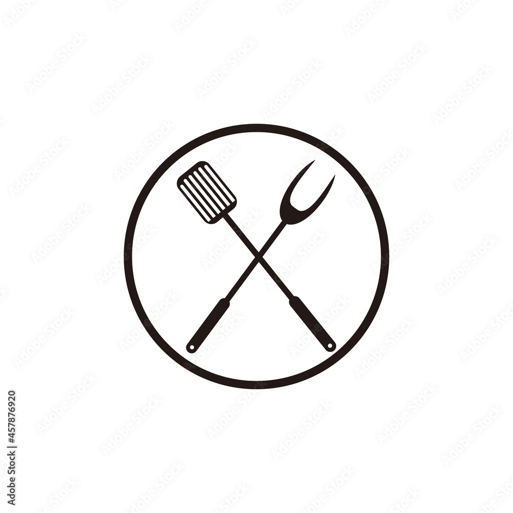Grill Barbecue icon, vector illustration sign Grill Barbecue icon, vector illustration sign