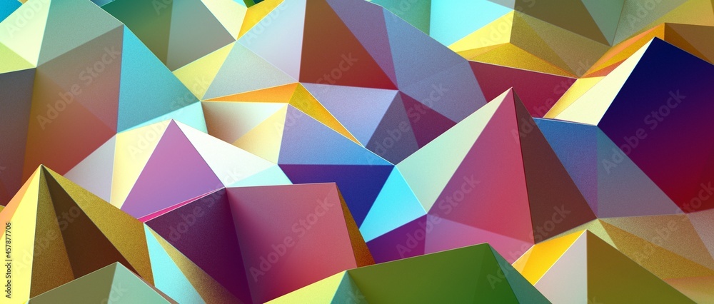 Mosaic triangular low poly style abstract geometric background Mosaic triangular low poly style abstract geometric background