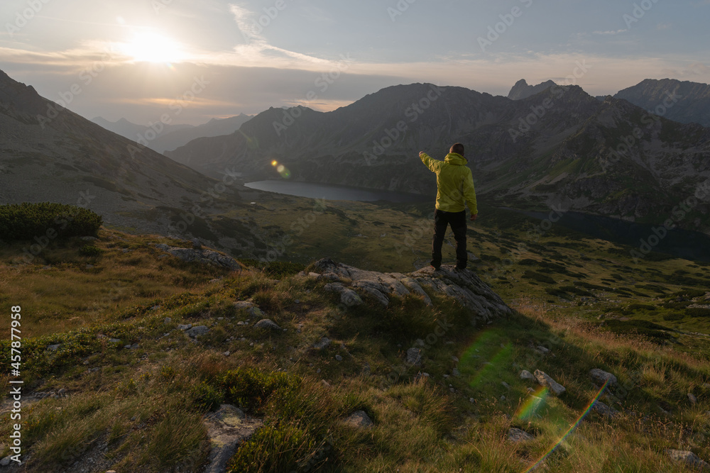 Autumn morning landscapes in the Polish High Tatras
