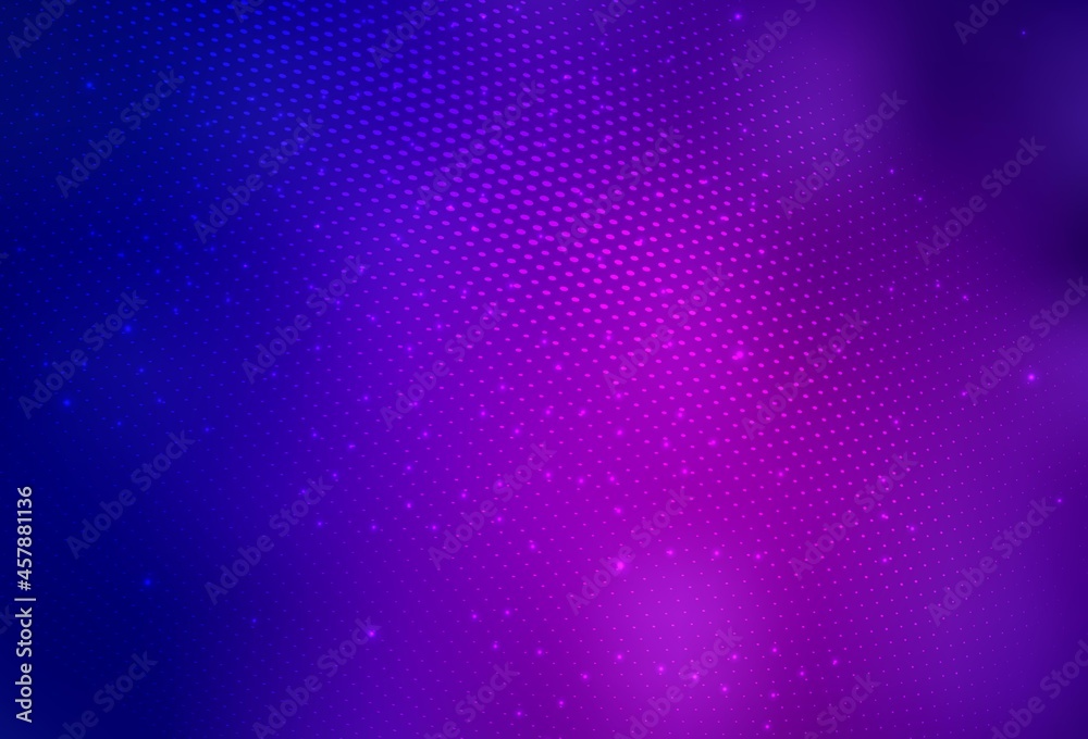 Dark Purple, Pink vector Glitter abstract illustration with blurred drops of rain. Dark Purple, Pink vector Glitter abstract illustration with blurred drops of rain.