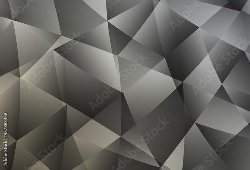 Light Gray vector abstract mosaic backdrop.