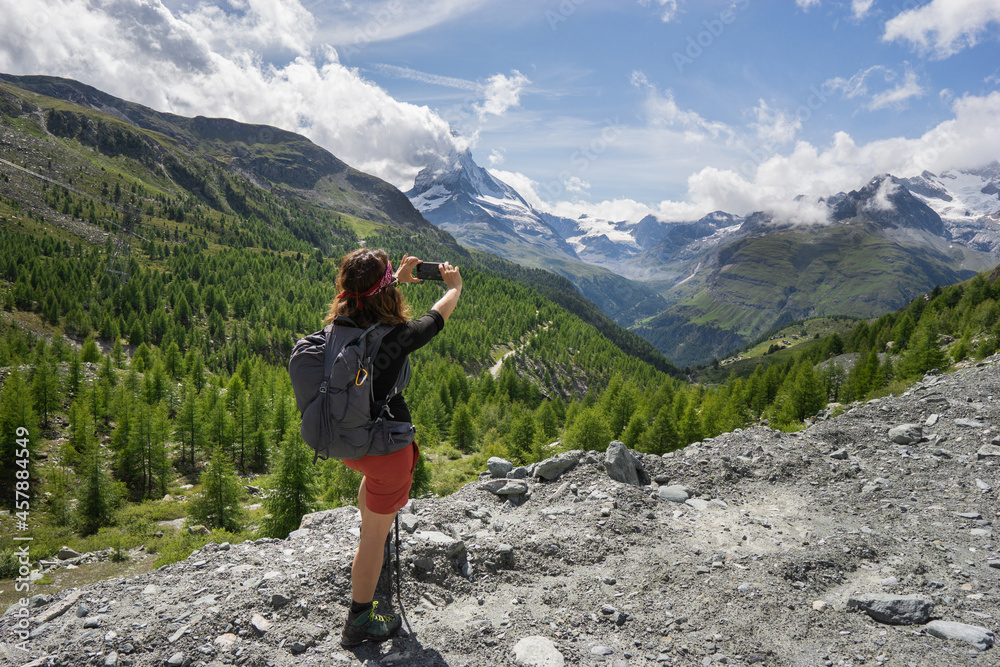 Matterhorn selfie photo