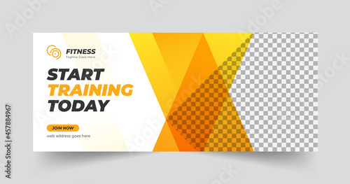 Fitness Web Banner Template