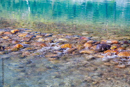 Wallpaper Mural Altai Mountains, Katun River, View Of The Turquoise River Katun And Altai Mountains, Autumn Season Torontodigital.ca