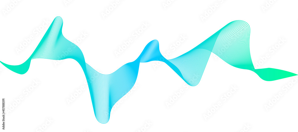 Technology digital abstract blue background with a colored dynamic waves, line on white background Technology digital abstract blue background with a colored dynamic waves, line on white background