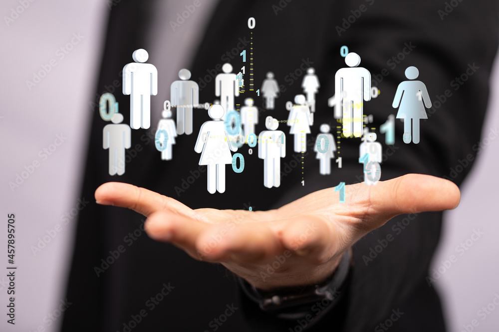 videoconference group of people talking in social network videoconference group of people talking in social network
