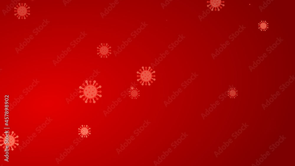 Coronavirus red pattern banner background. Abstract healthcare Illustrations concept COVID-19. Coronavirus red pattern banner background. Abstract healthcare Illustrations concept COVID-19.