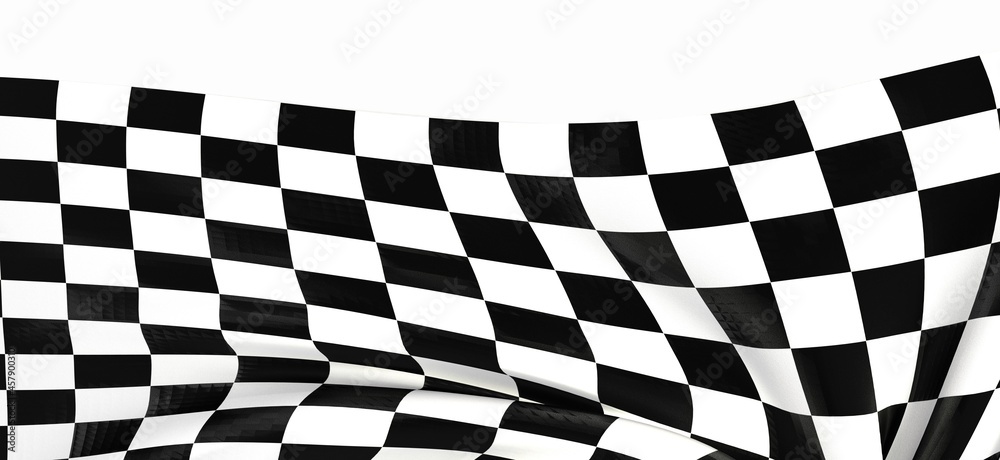 Fototapeta premium finish race sport 3d champion winner