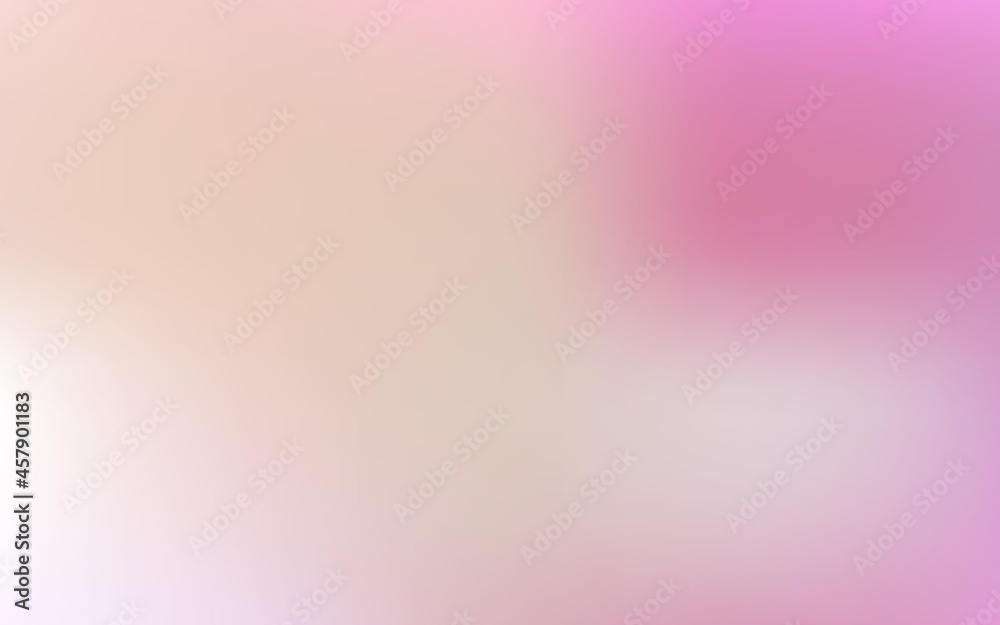 Light pink, yellow vector abstract blur texture.