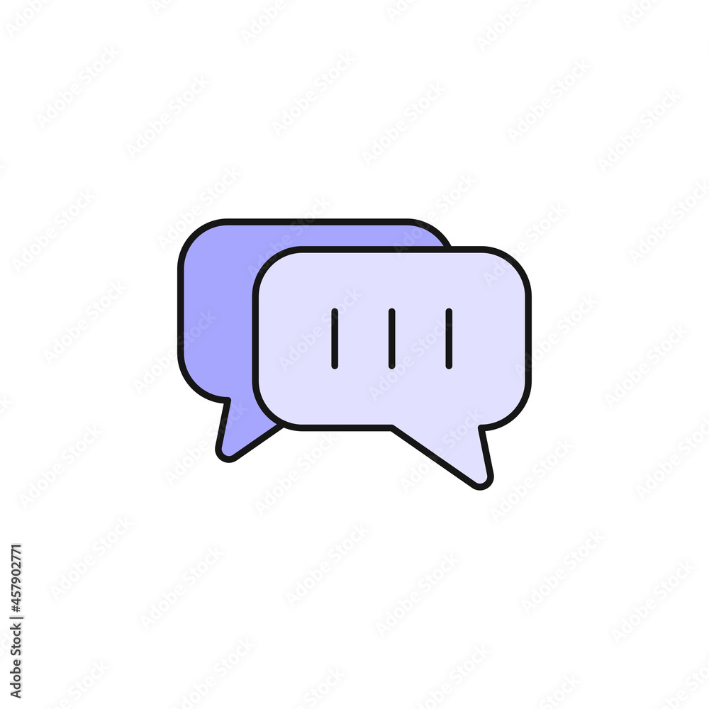 user experience chat bubble icon vector user experience chat bubble icon vector
