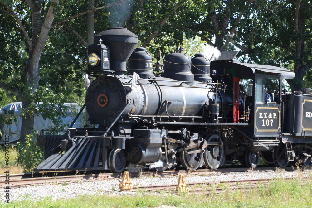 Under Steam, Fort Edmonton Park, Edmonton, Alberta Under Steam, Fort Edmonton Park, Edmonton, Alberta