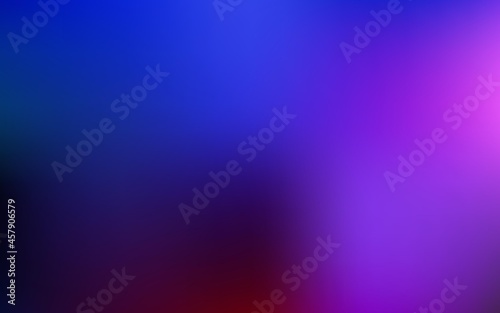 Dark pink, blue vector abstract blur template.