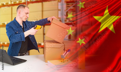 Parcels from China. Storeke...