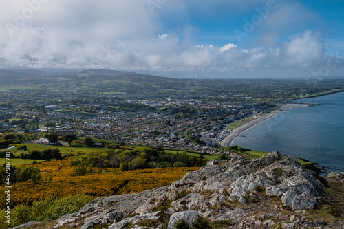 Photography Bray aerial view from Bray Head
