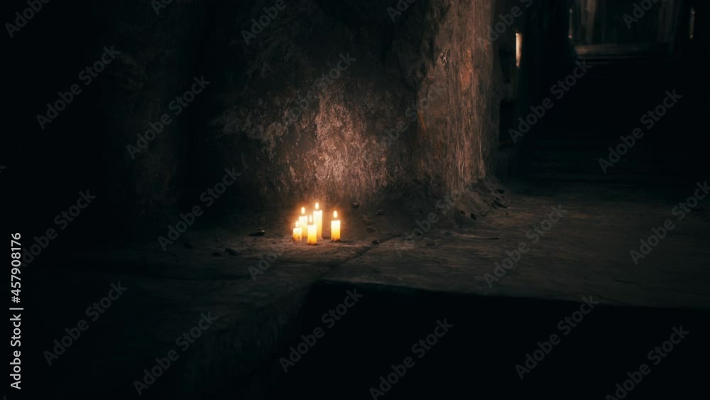 old dark stone underground Catacombs old dark stone underground Catacombs