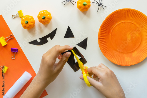 Foto Cuts of paper for Halloween