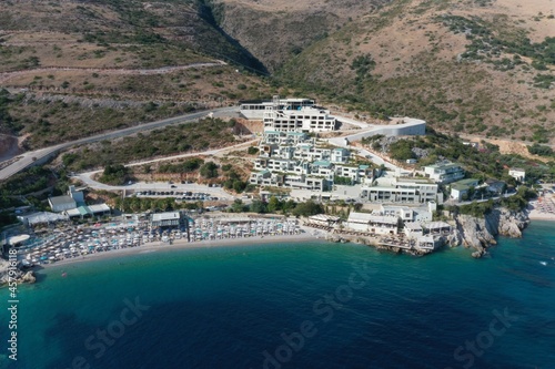 folie marine himare beach albania Mediterranean