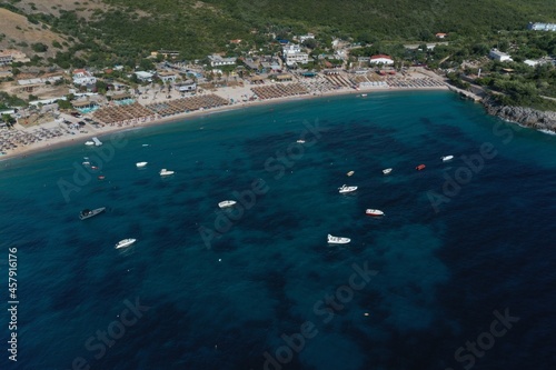folie marine himare beach albania Mediterranean