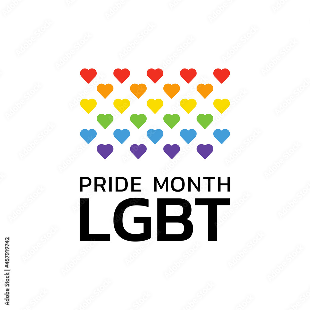 LGBT LGBTQ+ Pride Hearts and Slogans Social Media Post Template. Love is Love, Be Proud, Be Yourself. Hearts in LGBT Flag Colours. Vector Design Element for LGBT Pride Social Post, Square Banner, Logo LGBT LGBTQ+ Pride Hearts and Slogans Social Media Post Template. Love is Love, Be Proud, Be Yourself. Hearts in LGBT Flag Colours. Vector Design Element for LGBT Pride Social Post, Square Banner, Logo