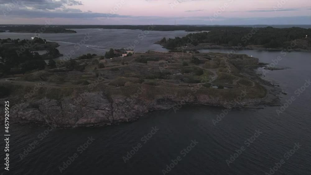 Suomenlinna in Helsinki by Drone Suomenlinna in Helsinki by Drone